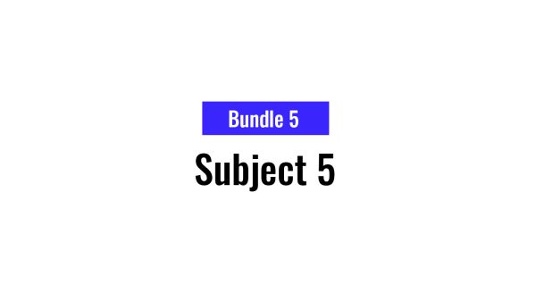 Life Sciences Bundle 5